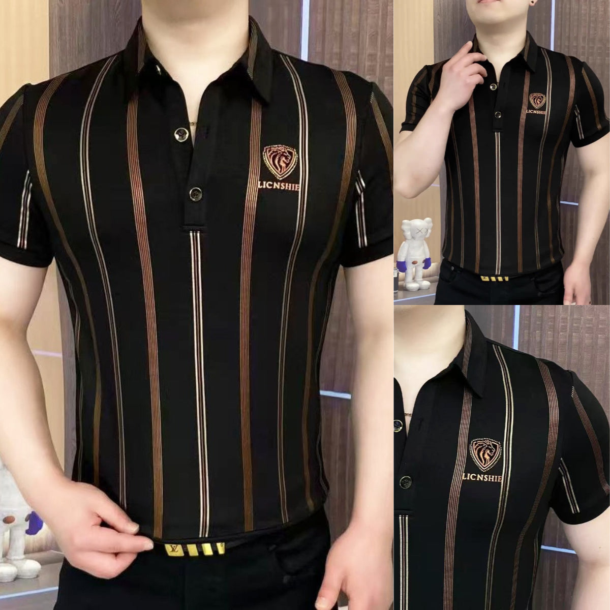 【🔥Oferta especial】👕‍♂️ Polo elegante con solapa para hombre