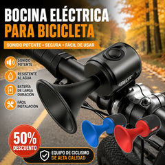 🚴🔔🔊Timbre de bicicleta eléctrico, timbre eléctrico para equipo de ciclismo con alto volumen