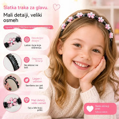 👑【5 komada】Štapići, kopče i pletene vrpce za djevojčice