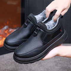 🔥Botas de invierno nuevas para hombre, de terciopelo y algodón grueso.