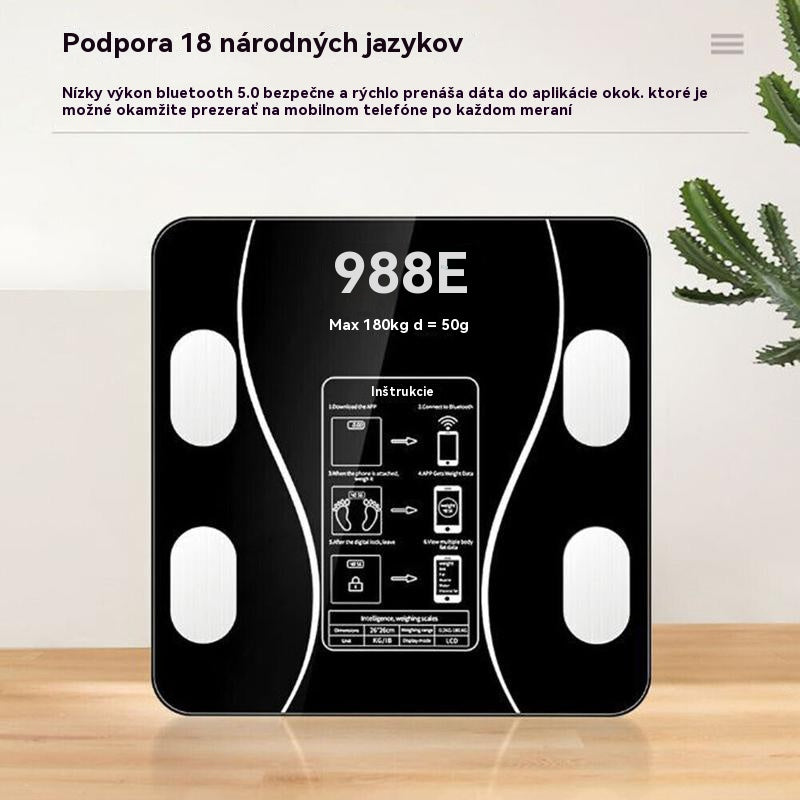 🥳Producto más vendido🥳💞 👵❤️ ¡50% de descuento! Báscula inteligente de grasa corporal: ¡Comprende tus datos y controla tu salud! Mide fácilmente tu peso y grasa corporal.