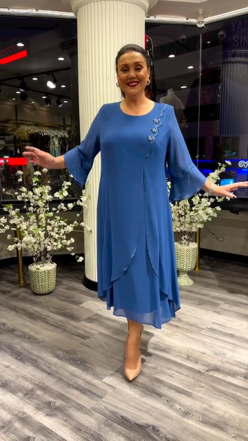 【S-5XL】❤️2025 Nuevos vestidos de gasa de alta calidad