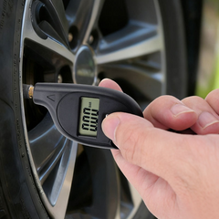 🚗Instrumento de control de presión de neumáticos de alta precisión con pantalla digital LCD.