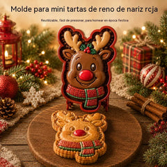 🎄 Moldes para pasteles con temática navideña: disponibles en una variedad de diseños.