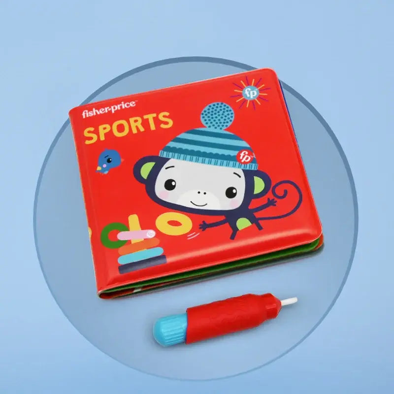 【Compra 1 y llévate 1 gratis】🧸 Libro de tela impermeable para baño que cambia de color – Juguete educativo resistente, irrompible y reutilizable 🌈