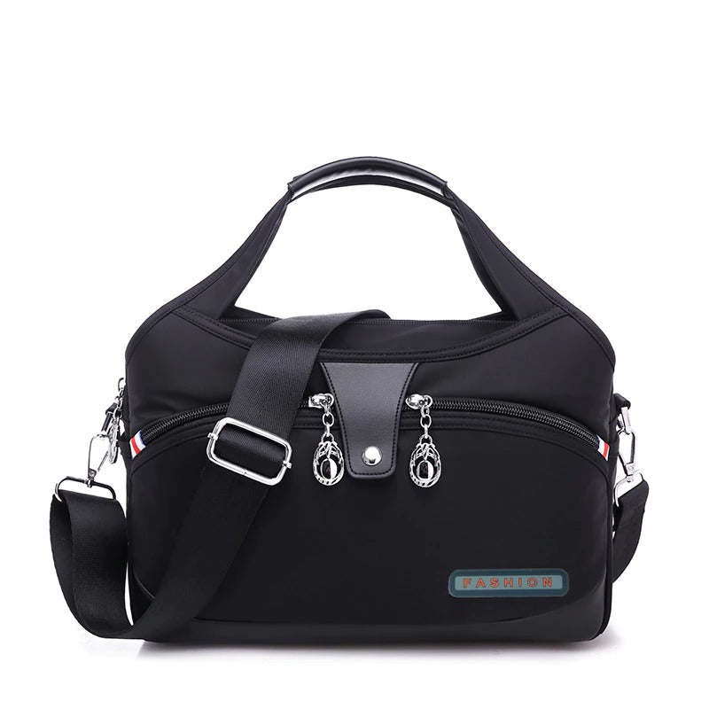 👜 Bolso casual de tela Oxford – 💧ligero, impermeable y con gran capacidad 📦 3 formas de llevarlo: ✋mano, 🦾hombro o 🎒bandolera. 🌟