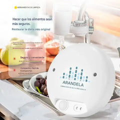 🔥¡50% de descuento! Limpiador ultrasónico portátil de frutas y verduras.