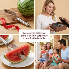 【Compra 1 y llévate 1 gratis】🍉🔥Cortador de fruta triangular de acero inoxidable