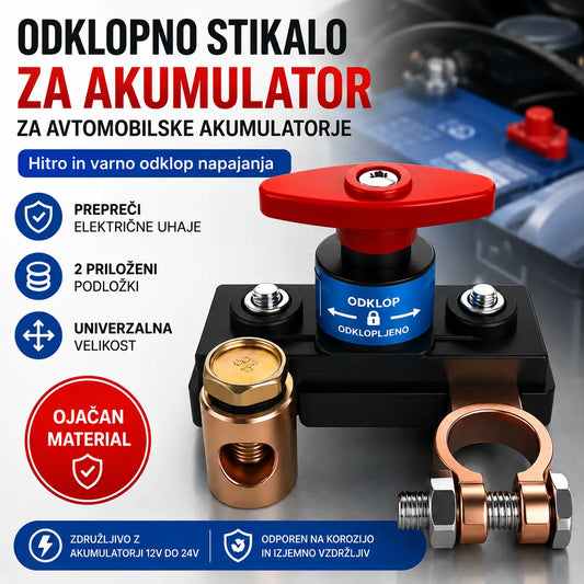 🔥【Kupite 1, dobite 1 gratis：2 kos】🔋🚗Odklopnik akumulatorja
