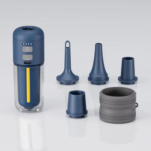 📢📢 1 juego 33 euro⏰ Bomba de aire portátil para exteriores con función de inflado y desinflado, luz de emergencia, luz ambiental y modo SOS; ideal para flotadores de piscina, botes inflables y colchones de aire.