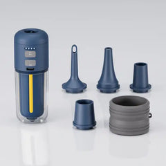 📢📢 1 juego 33 euro⏰ Bomba de aire portátil para exteriores con función de inflado y desinflado, luz de emergencia, luz ambiental y modo SOS; ideal para flotadores de piscina, botes inflables y colchones de aire.