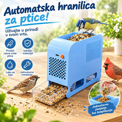 🐦🌿 Čistač sjemenki za ptice: brzo uklanja prazne ljuske za čišću hranu.