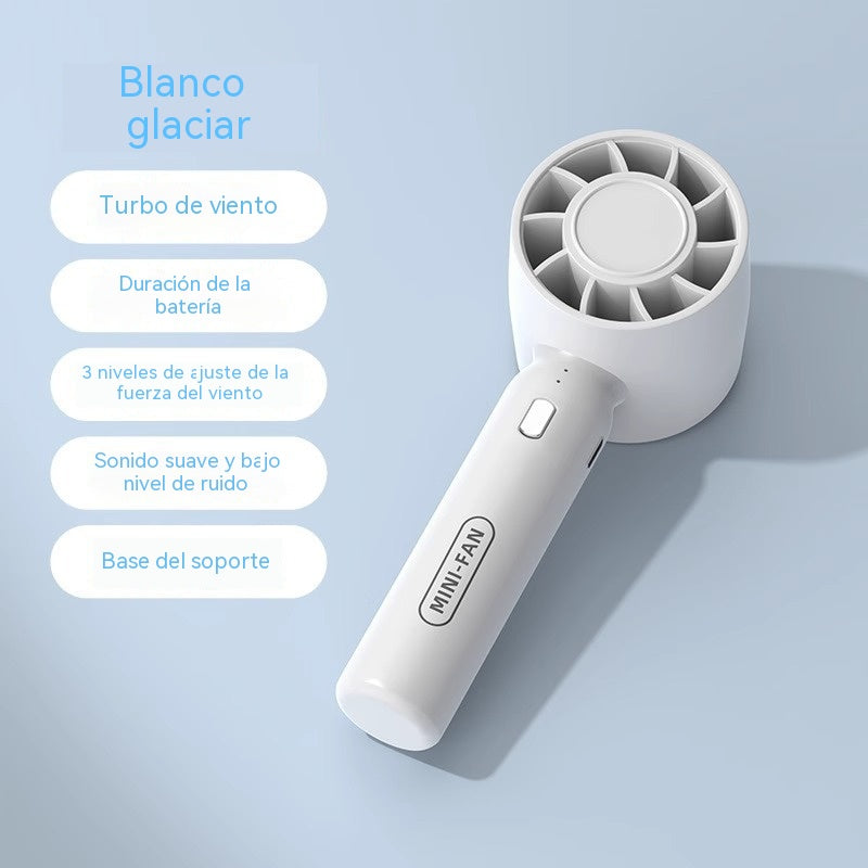 ❄✅Mini ventilador portátil de alta velocidad: un imprescindible para el verano.