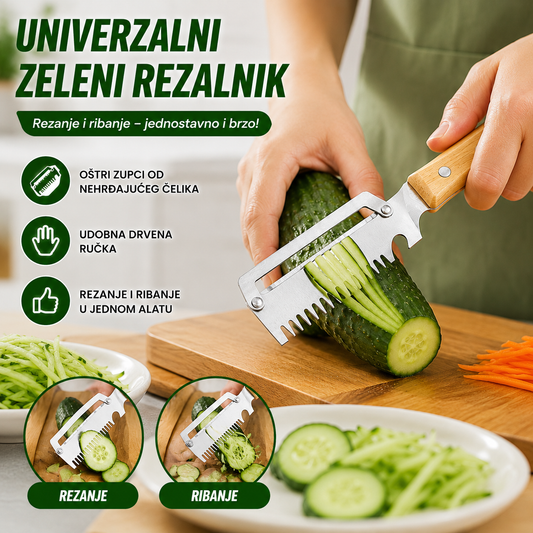 🔥Kupite 1, dobijte 1 gratis (2 komada)🧅🔪 Višenamjenska kuhinjska gulilica 3 u 1: Guli, sjecka povrće, reže meso i otvara boce! 🔥