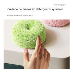 🌟【1 juego de 3 piezas】🧼🧼Juego de bolas de limpieza antibacterianas, aptas para cocina y baño, no requieren detergente