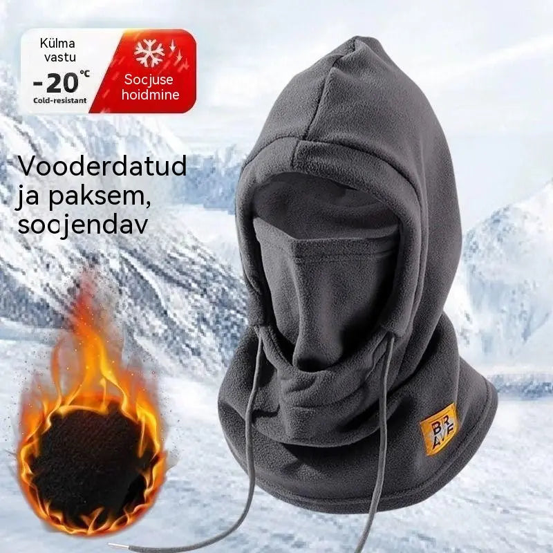 ❄️ Täistermomüts fliisvoodriga, mis hoiab soojas kuni -20 kraadi Celsiuse järgi. ⛷️ Ideaalne suusatamiseks, mootorrattasõiduks ja välitegevusteks.