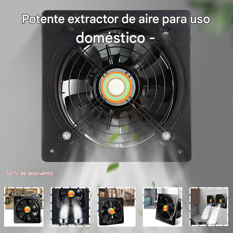 💨 Extractor de Humo Potente para Cocina – Súper Succión y Sin Retorno de Humo
