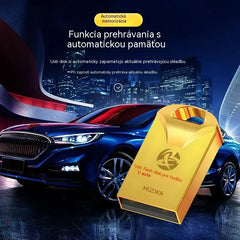 🔥🔥【32 GB】Vysokokvalitný univerzálny USB kľúč pre hudbu do auta【2500 populárnych skladieb + 100 videí】