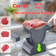 Cortadora de carne fresca, cortadora de carne de acero inoxidable, herramienta para cortar carne rápidamente