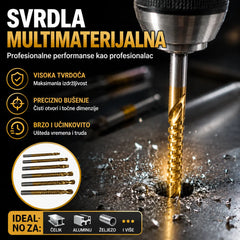 🔥 Set od 6 profesionalnih svrdla | Brzo i precizno bušenje za vaše projekte