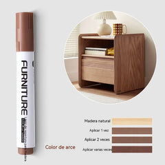 ✨【¡Compra 1 y llévate 1 gratis!】🖌️Lápiz Retocador de Muebles y Madera – Repara Rayones, Bordes y Desgastes al Instante🛠️