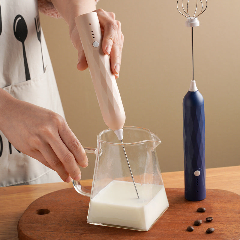 ✨Batidor de huevos totalmente automático 2 en 1,El aliado ideal para la repostería fácil y el café