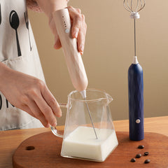 ✨Batidor de huevos totalmente automático 2 en 1,El aliado ideal para la repostería fácil y el café