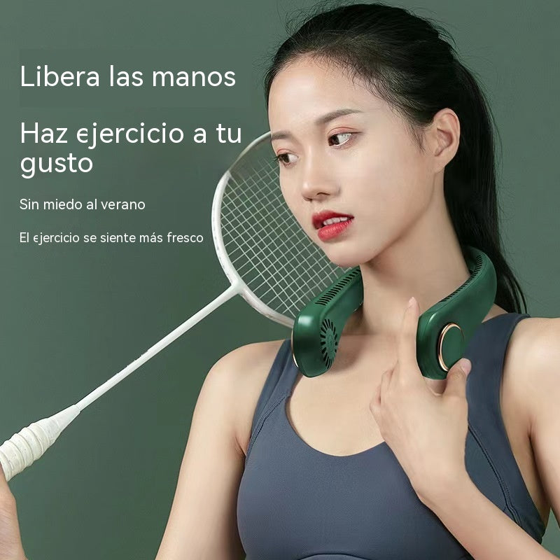 🌀💯Ventilador de cuello silencioso recargable por USB