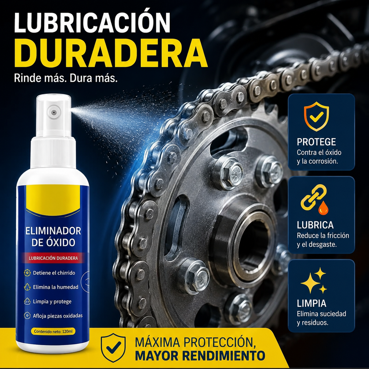 💥【Compra uno y llévate otro gratis】¡El mago de tu caja de herramientas, un potente removedor de óxido con resultados asombrosos!