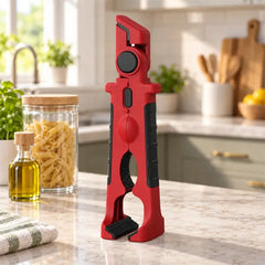 🥢【2 piezas por 26 euros】🔥 Pinza Multiusos 4 en 1 Antideslizante de Silicona – Extrae Platos y Fuentes Calientes sin Quemarte, Perfecta para Ollas y Vaporeras 🍲
