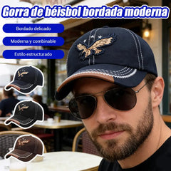 🔥 Productos más vendidos💙Gorra de béisbol con bordado de águila