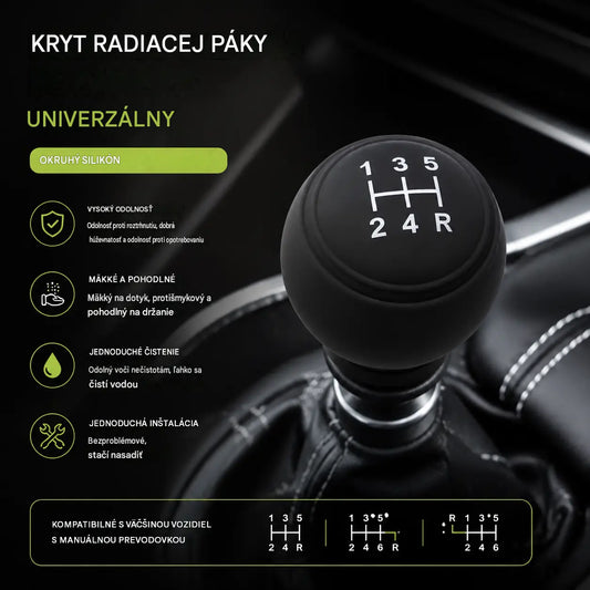 5 kusov 22 € ✨ Dodajte svojmu autu nový vzhľad s týmto silikónovým krytom radiacej páky 🚘