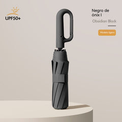 🔥【Oferta especial por tiempo limitado】🔥Paraguas portátil con mango de anilla