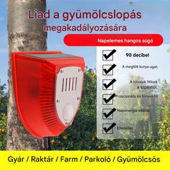 👏👏【✨Vásároljon 1-et, kap 1-et ingyen】 Napelemes biztonsági riasztólámpa