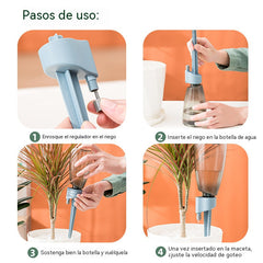 🌺【Compra 5 y llévate 5 gratis】🌹🍂 Sistema de riego por goteo automático, perfecto para cultivar flores, ideal para jardines y plantas en maceta.
