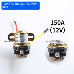 ⚡🚚 Relé de arranque 12V/24V para coche y vehículos agrícolas – Más potencia al arrancar, instalación rápida 🔧