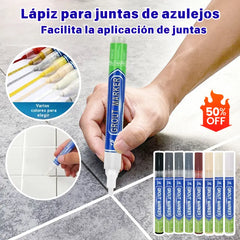 [2 piezas 24 euros]Lápiz para lechada de baldosas de cerámica resistente al moho y al agua