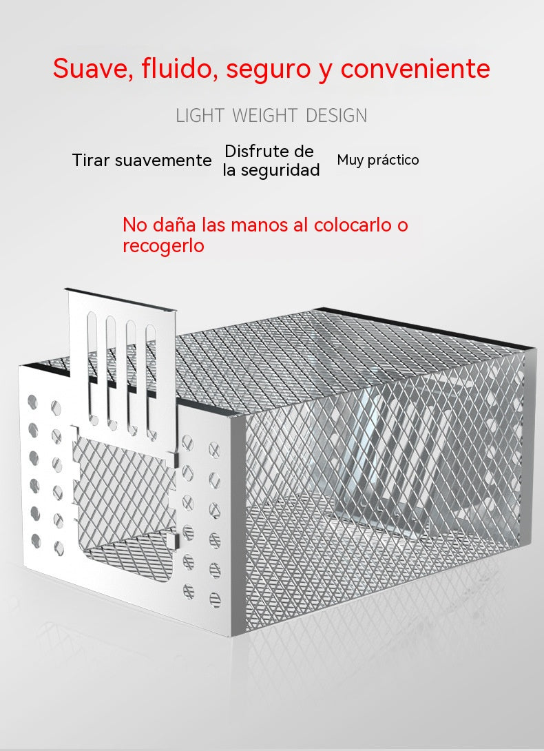 🐀 Trampa Inteligente Reutilizable para Ratones Captura Viva y Liberación Segura ✨