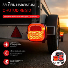 🚦【Universaalsed 12 V / 24 V】🚦 LED-tuled auto haagisele