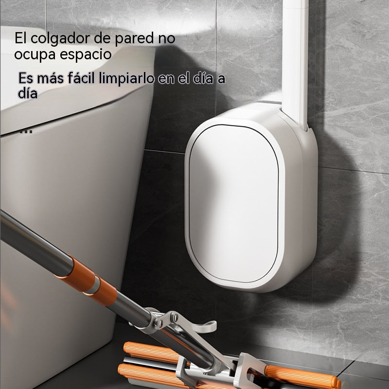 🚽✨ 【Escobilla + 18 Recambios Desechables】Sistema de Limpieza para Inodoro – Higiénico, Práctico y sin Malos Olores 🧼