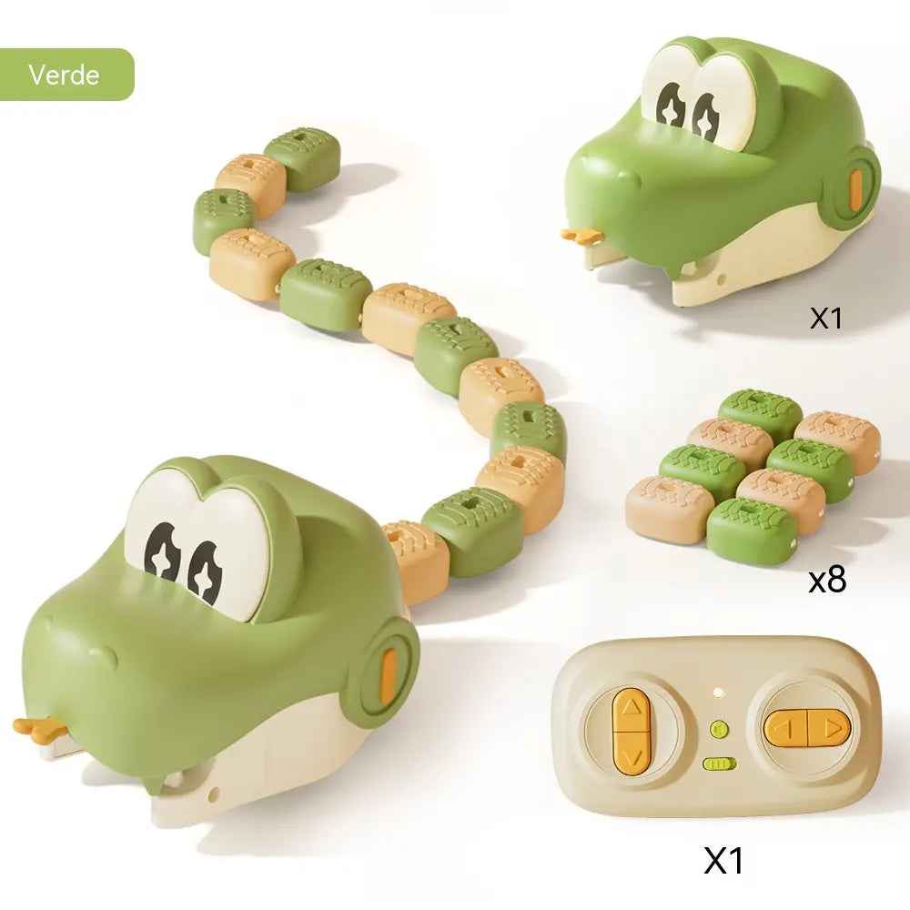 🐍🏆Juguete de lucha con forma de serpiente controlado a distancia – recargable por USB