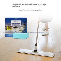 ✨【Compra 2 y llévate 2 gratis, 400 hojas en total】Limpiador de suelos multifuncional para el hogar: elimina manchas, es antibacteriano y deja una fragancia agradable.