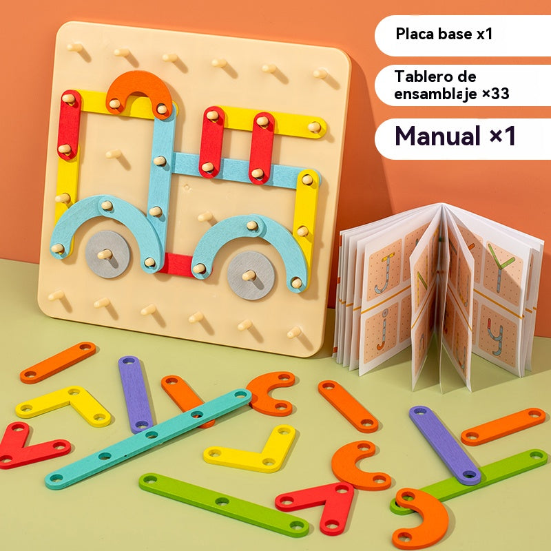 🧩🎁 Rompecabezas Montessori para Niños | Juguete Educativo y Didáctico | Regalo Ideal para Aprender Jugando ✨