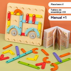 🧩🎁 Rompecabezas Montessori para Niños | Juguete Educativo y Didáctico | Regalo Ideal para Aprender Jugando ✨