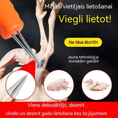 Ātra elektriskā putnu noplūkšanas iekārta