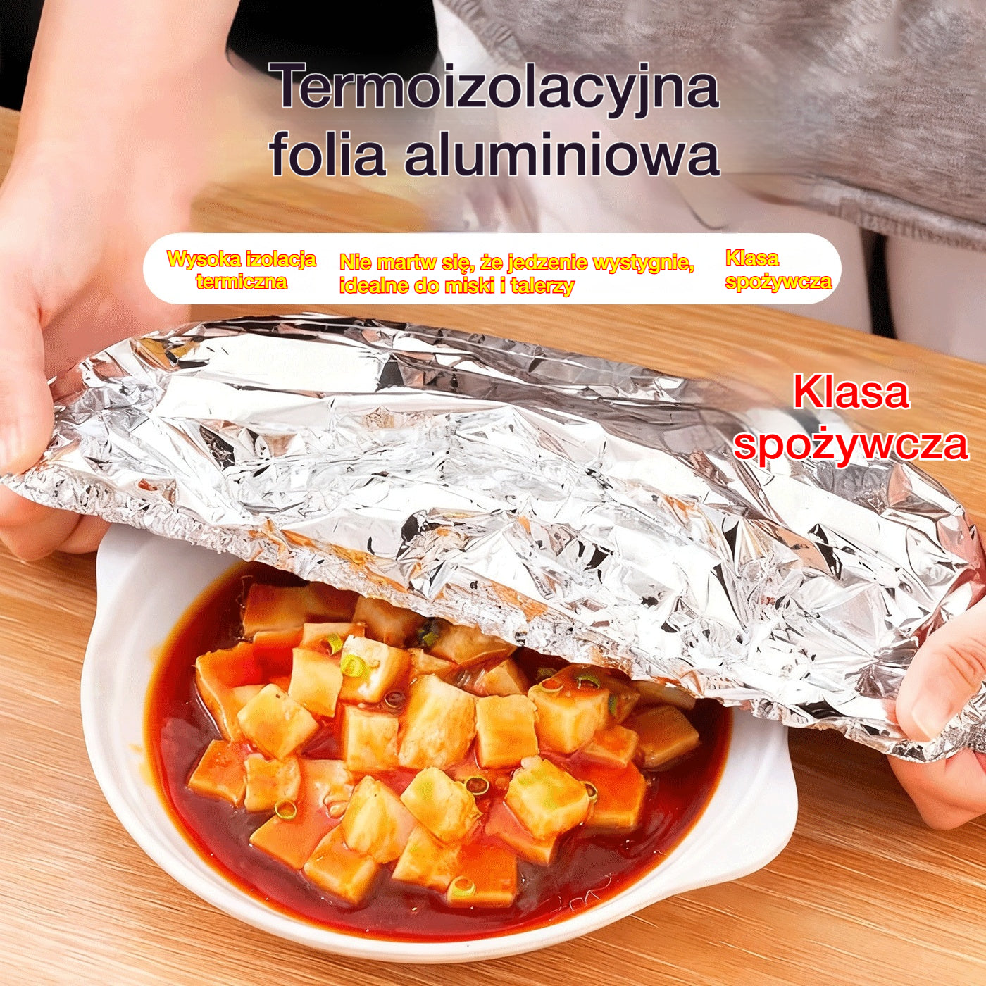 📢📢 50% ZNIŻKI!⏰【100 sztuk】 Pokrowiec izolacyjny z folii aluminiowej