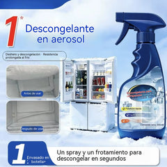 🔥🎖️【2 botellas 26 €】❄️Spray descongelante y quitahielos para refrigerador