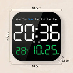 🕰️ Predalo sa viac ako 50 000 kusov! 🛏️ Digitálne hodiny do domácnosti a kancelárie: zobuďte sa jemne a zabudnite na otravné budíky! Nastaviteľný jas, tichá prevádzka v noci. 🌙