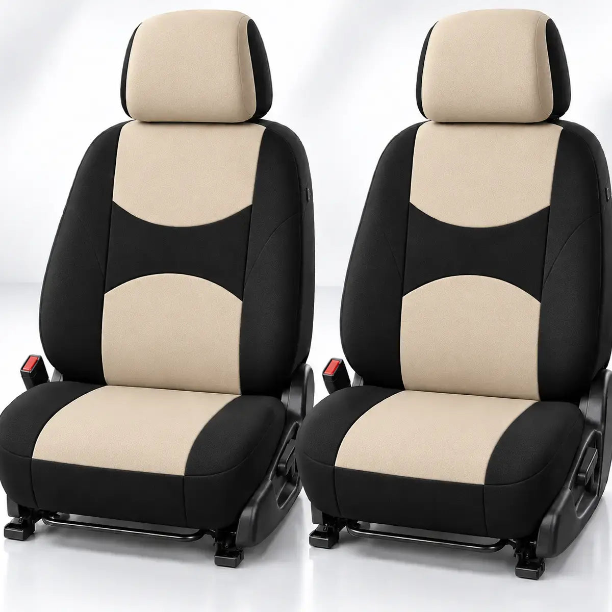 🚗【1 juego 25 euros】✨ Fundas de Asientos Universales para Coche (Incluye Fundas y Reposacabezas) | Tela de Punto Elástica, Suave y Transpirable | Lavable, Fácil de Instalar y Varios Colores 🪑