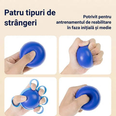 🌞💯Pelota ortopédica para la recuperación de dedos y manos, con anillos de fijación, dispositivo de entrenamiento de fuerza y movilidad para personas mayores o con secuelas de un derrame cerebral.